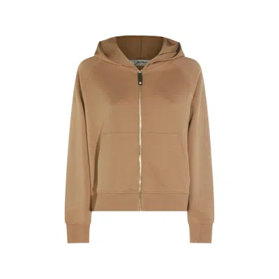 's Max Mara Zip-up Hoodie In Neutrals
