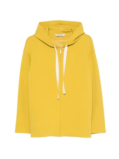 's Max Mara Zip-up Sweatshirt In Yellow