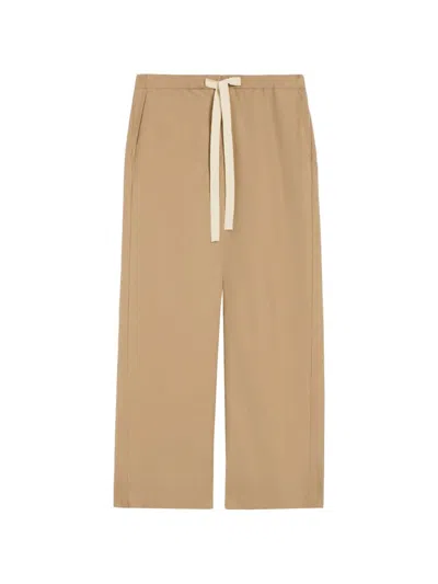 's Maxmara "argento" Pants With Pockets In White