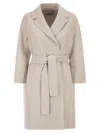 S Maxmara Arona Virgin Wool Coat In Multi