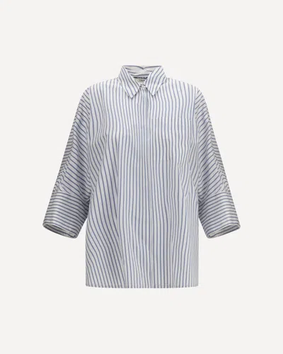 's Maxmara Avenue Striped Shirt In Blue