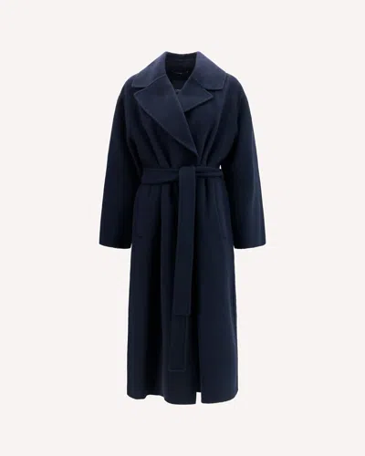 's Maxmara Carisma Coat In Blue