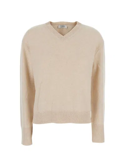 's Maxmara Cashmere V-neck Sweater In Neutral