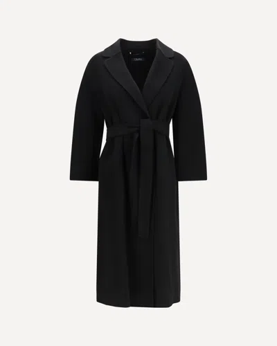 's Maxmara Esturia Virgin Wool Coat In Black