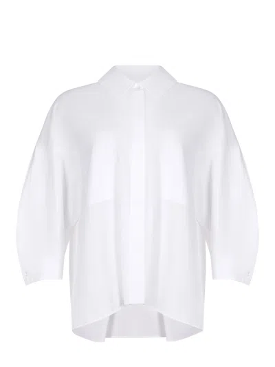S Maxmara 's Max Mara "smmancella" Shirt In Bianco