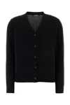 S Maxmara 黑色 Ribes 羊毛开衫 In Black