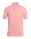 S. Moritz Man Polo Shirt Pink Size 44 Cotton