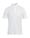 S. Moritz Man Polo Shirt White Size 38 Cotton