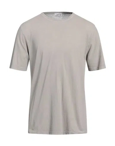 S. Moritz Man T-shirt Dove Grey Size 44 Cotton In Gray