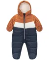 S Rothschild & Co Baby Boys Varsity Color Block Pram In Brown