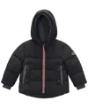 S Rothschild & Co Baby Sherpa Lined Puffer Jacket In Black