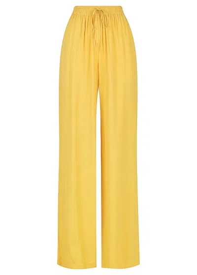 S/w/f Brisk Wide Leg Pant In Golden State In Yellow