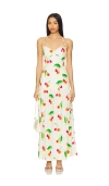 S/w/f Halter Maxi Dress In Ivory