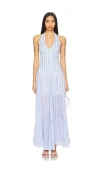 S/w/f Halter Vest Maxi Dress In Beach House