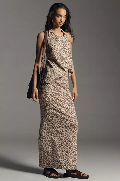S/w/f Pencil Maxi Skirt In Multicolor