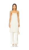 S/w/f Strapless Midi Top In Ivory