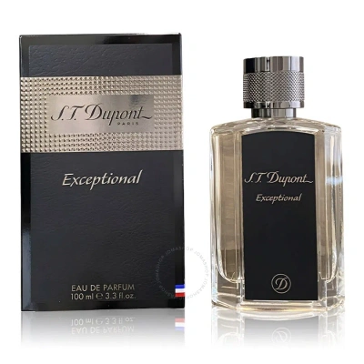 S.t. Dupont Men's Be Exceptional Edp Spray 3.4 oz Fragrances 3386460134712 In White