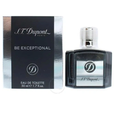 S.t. Dupont Men's Be Exceptional Edt Spray 1.7 oz Fragrances 3386460089012 In White