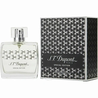 St Dupont S.t. Dupont Men's Special Edition Edt 3.4 oz Fragrances 3386460098083 In White