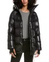 S13 Bond Oversized Puffer Coat In Black