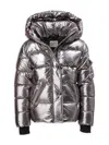 S13 Kids' Girls Metallic Straight Puffer Jacket