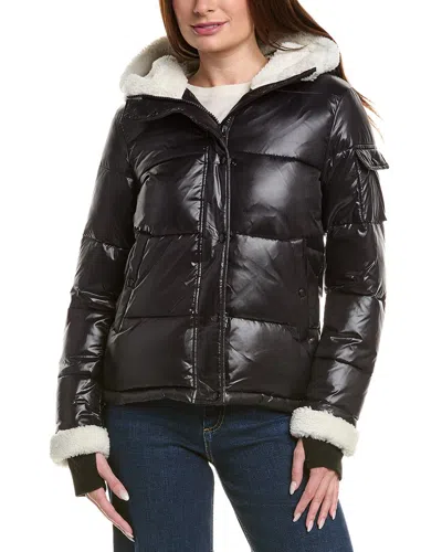 S13 Jane Puffer Jacket In Black