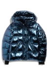 S13 Kids' Ella Metallic Quilted Jacket In Multi
