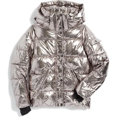 S13 Kids' Metallic Quilted Jacket