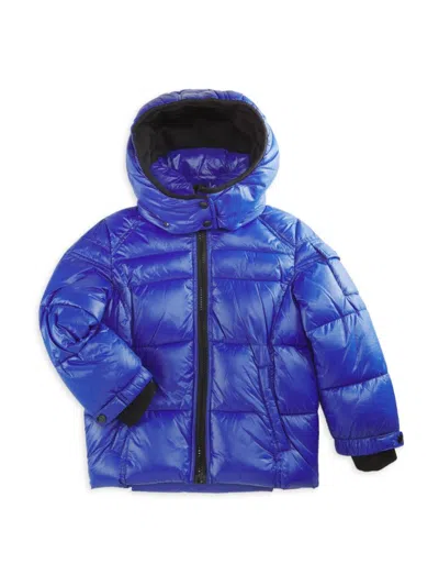 S13 LITTLE BOY'S GLOSSY PUFFER JACKET