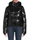 S13 Women's Hooded Puffer Jacket In Flame