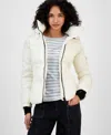 S13 Women's Kylie Glossy Puffer Jacket In Multi