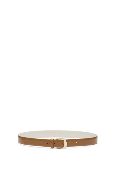 Scanlan Theodore Pointed Buckle Belt 2.5 In Brown