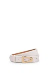 Scanlan Theodore Large Soft Triangle Belt 2.8 In White