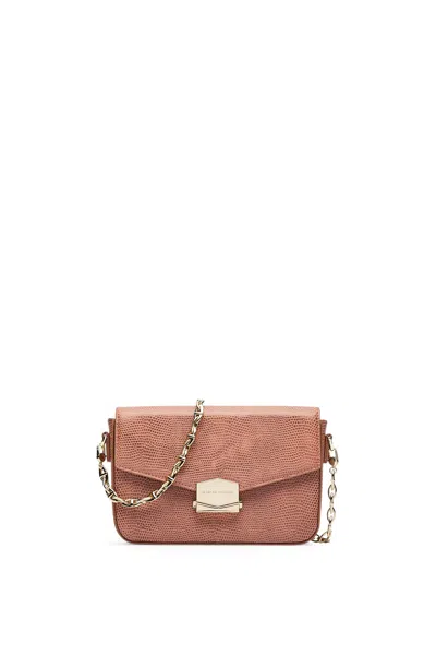 Scanlan Theodore Mini Messenger Bag In Pink