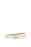Scanlan Theodore Small Soft Triangle Belt 1.2 In White