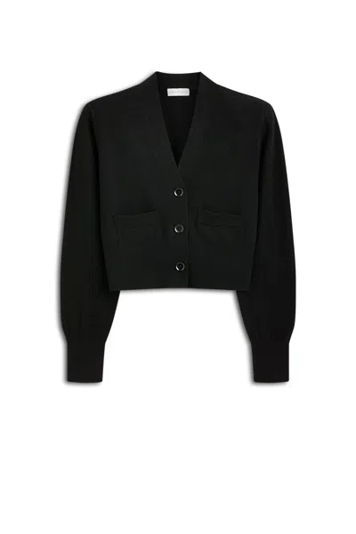 Scanlan Theodore Cashmere Crop V-neck Cardigan In Multi