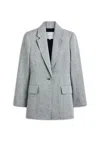 Scanlan Theodore Linen Tailored Jacket In Multi