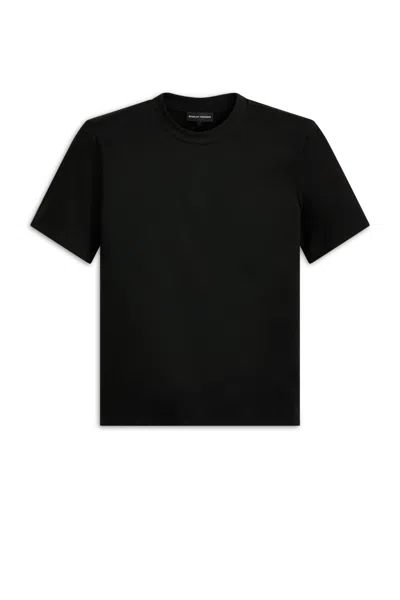 Scanlan Theodore Mercerised Shoulder Pad Tee In Blue