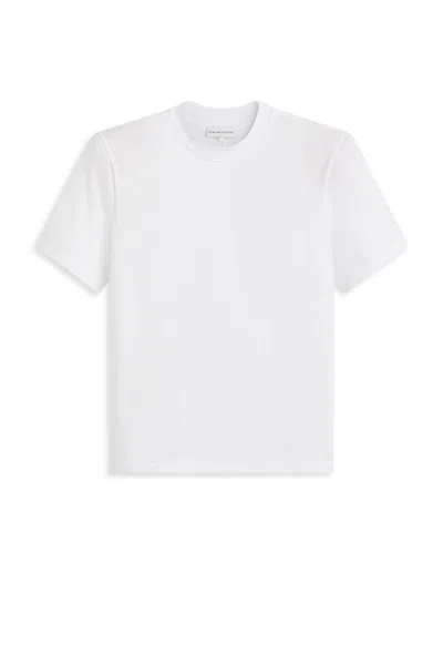 Scanlan Theodore Mercerised Shoulder Pad Tee In White
