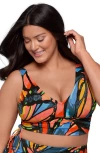S3 Cinched Adjustable Midkini Top
