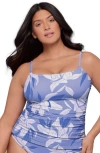 S3 Classic Shirred Front Tankini Top