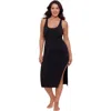 S3 Rib Coverup Dress In Black