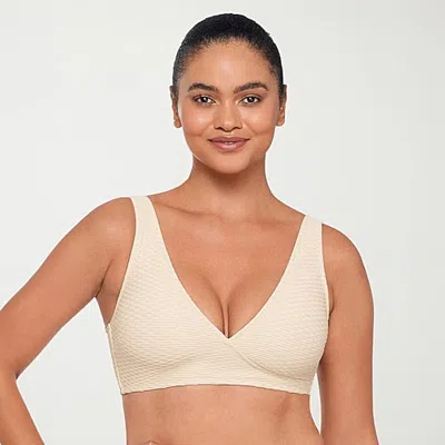 S3 Swim Womens Bralette Bikini Swimsuit Top In White