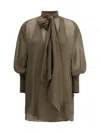 Sa Su Phi Dresses In Military Green