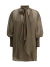 Sa Su Phi Dresses In Military Green