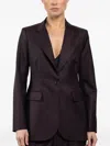 Sa Su Phi Andrea Single-breasted Blazer In Red