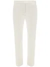 Sa Su Phi Slim-fit Trousers In Neutrals