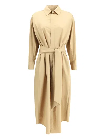 Sa Su Phi Baloon Dress In Neutral