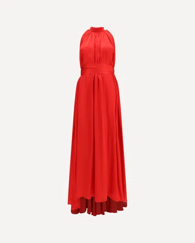 SA SU PHI BELTED PLEATED DRESS
