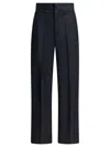 Sa Su Phi Blue Wool Trousers In Blue